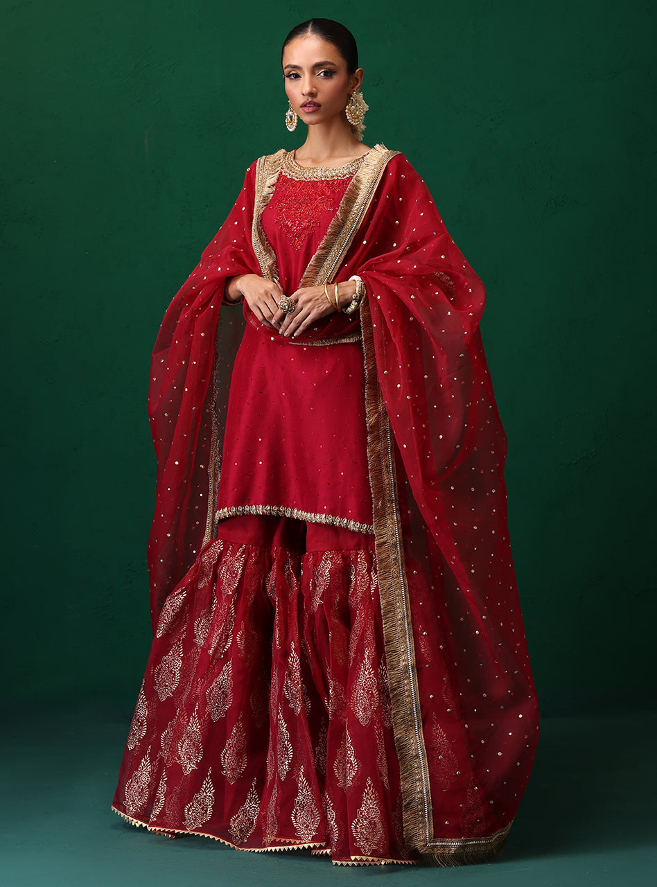 Zainab Chottani | Semi Formals | EELAH by Zainab Chottani - Designer Dress - Type: Ladies Clothes - Available at Sana Yasir - 100% Original