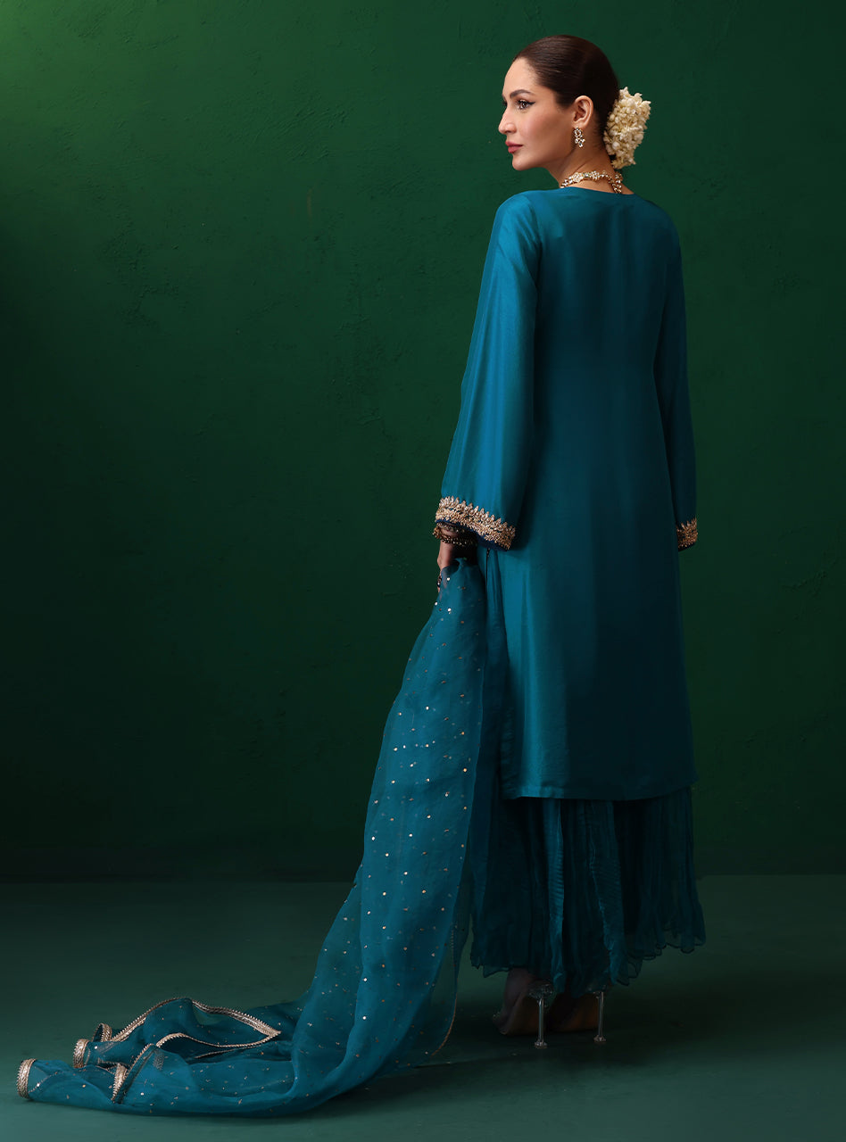 Zainab Chottani | Semi Formals | DERYA by Zainab Chottani - Designer Dress - Type: Ladies Clothes - Available at Sana Yasir - 100% Original