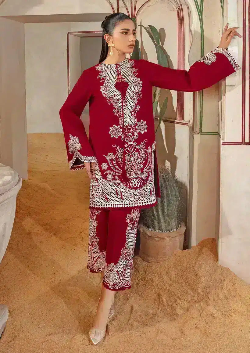 Crimson | Amal Winter 23 | Threads that Bind - CRWP 3B by Crimson - Designer Dress - Type: Luxury - Available at Sana Yasir - 100% Original