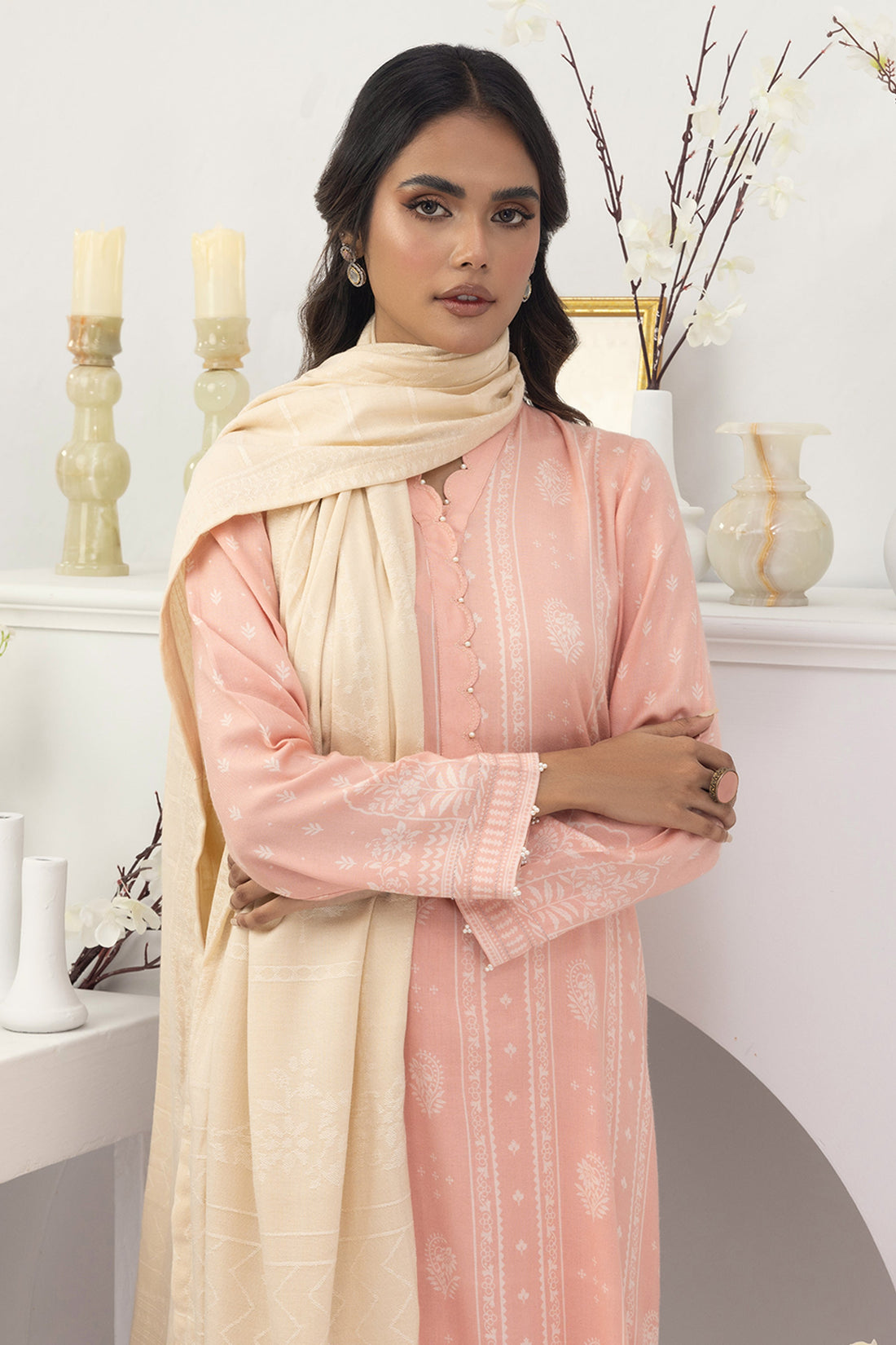 LSM | Winter Marina 24 | 0023 by LSM - Designer Dress - Type: Ladies Clothes - Available at Sana Yasir - 100% Original
