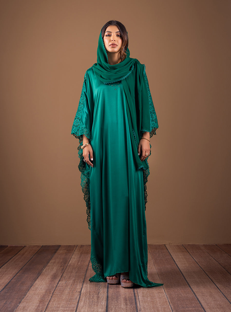 Zainab Chottani | Semi Formals | EMERALD WISHES by Zainab Chottani - Designer Dress - Type: Ladies Clothes - Available at Sana Yasir - 100% Original