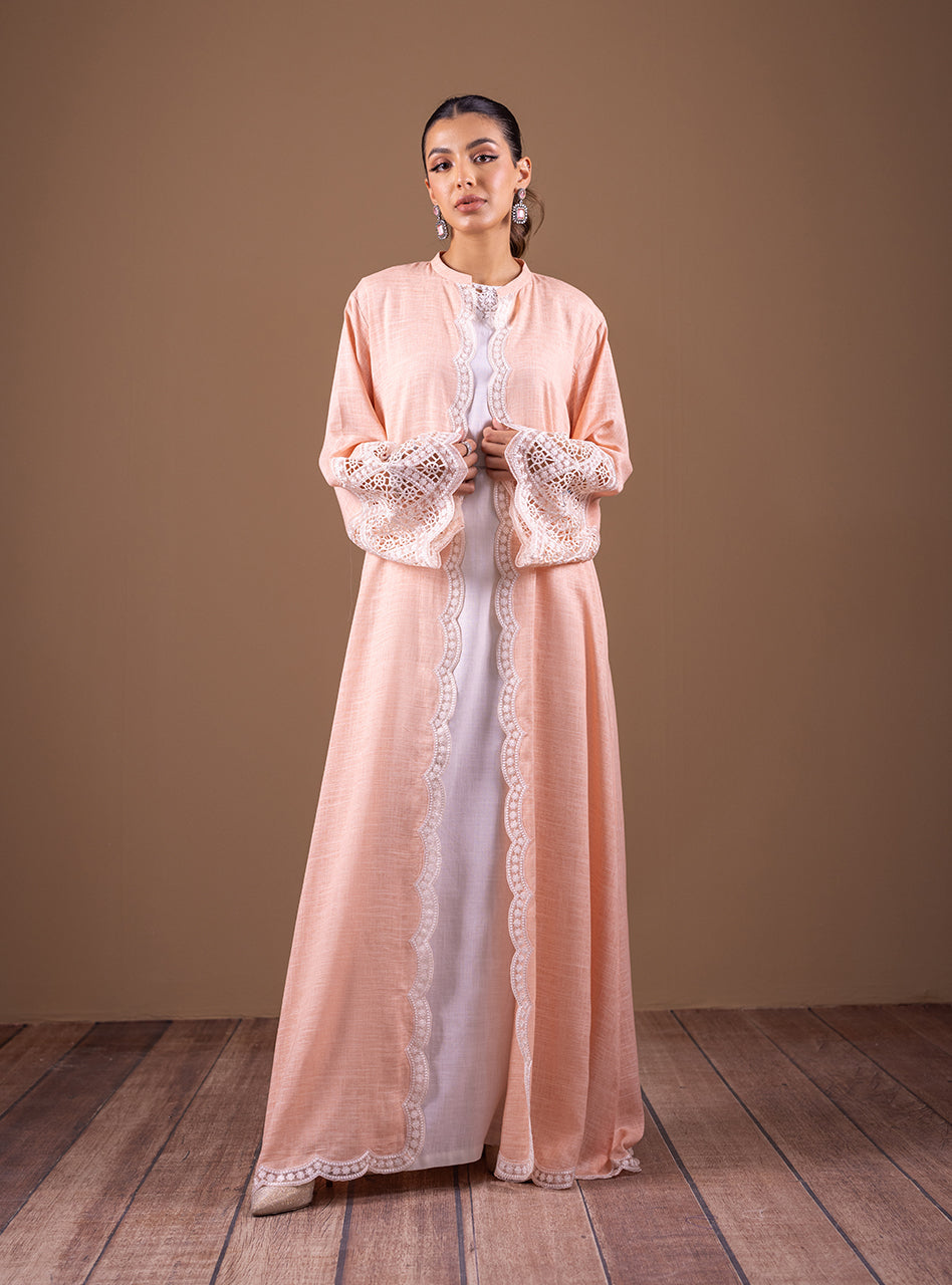 Zainab Chottani | Semi Formals | PEACH OPULENCE by Zainab Chottani - Designer Dress - Type: Ladies Clothes - Available at Sana Yasir - 100% Original