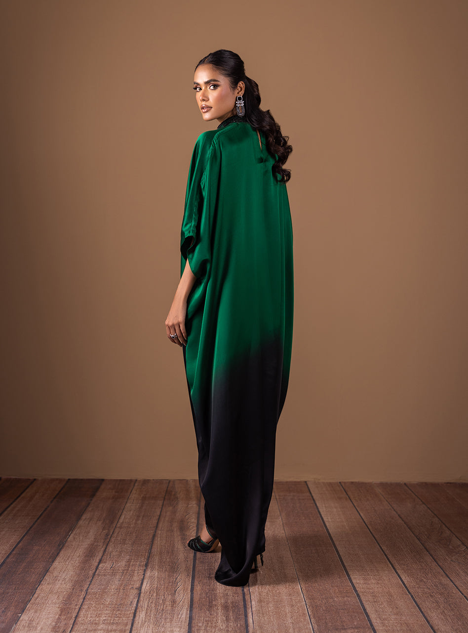 Zainab Chottani | Semi Formals | EMERALD FLAME by Zainab Chottani - Designer Dress - Type: Ladies Clothes - Available at Sana Yasir - 100% Original