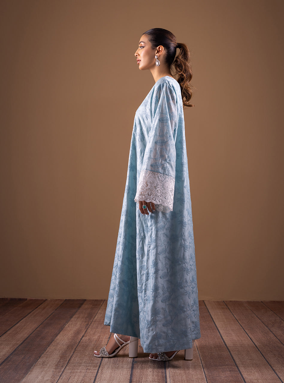 Zainab Chottani | Semi Formals | AQUA SOPHISTICATION by Zainab Chottani - Designer Dress - Type: Ladies Clothes - Available at Sana Yasir - 100% Original