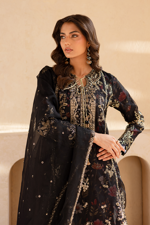 Emaan Adeel | Noore Festive Formals | ZAREYA by Emaan Adeel - Designer Dress - Type: Ladies Clothes - Available at Sana Yasir - 100% Original