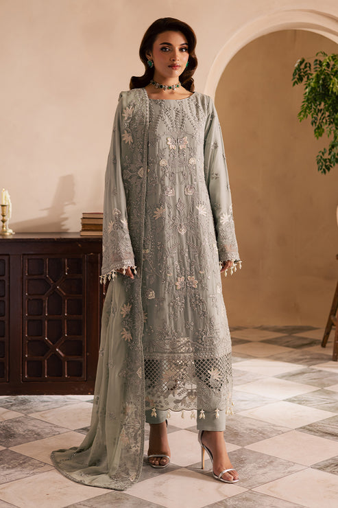Emaan Adeel | Miraan luxury chiffon | ISMIRA by Emaan Adeel - Designer Dress - Type: Ladies Clothes - Available at Sana Yasir - 100% Original