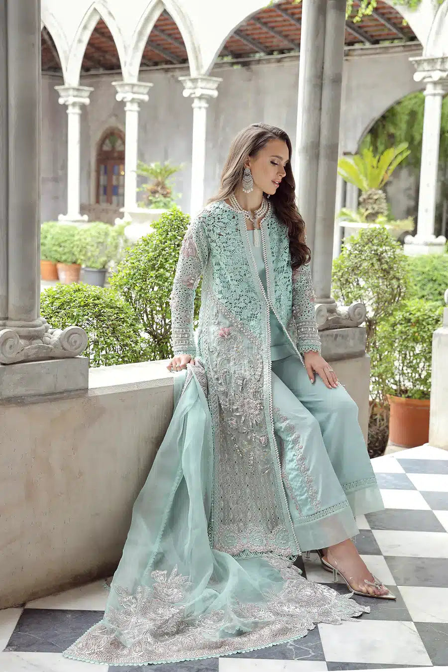 Maryam Hussain | Raha Luxury Festive 23 | Alara by Maryam Hussain - Designer Dress - Type: Bridal - Available at Sana Yasir - 100% Original
