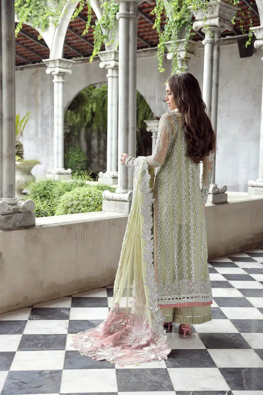 Maryam Hussain | Raha Luxury Festive 23 | Nurey by Maryam Hussain - Designer Dress - Type: Bridal - Available at Sana Yasir - 100% Original