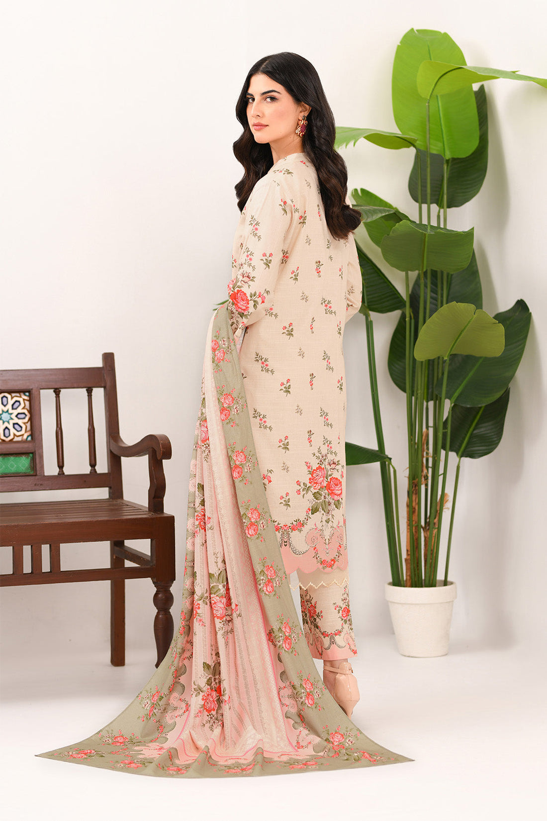 So Kamal | Winter Khaddar | KHADDAR SUIT SK23 by So Kamal - Designer Dress - Type: Ladies Clothes - Available at Sana Yasir - 100% Original