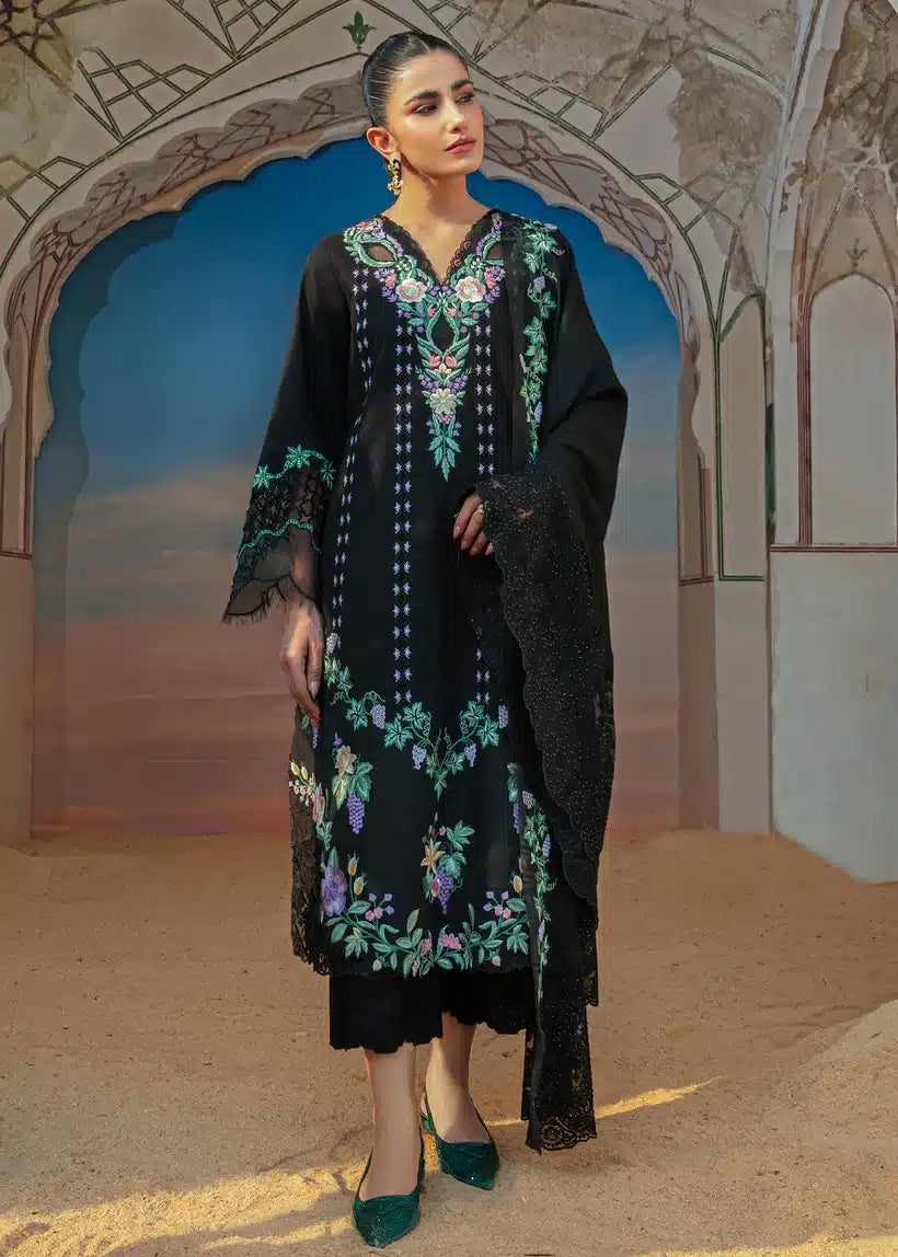 Crimson | Amal Winter 23 | Melody in Vines - CRWP 1B by Crimson - Designer Dress - Type: Luxury - Available at Sana Yasir - 100% Original