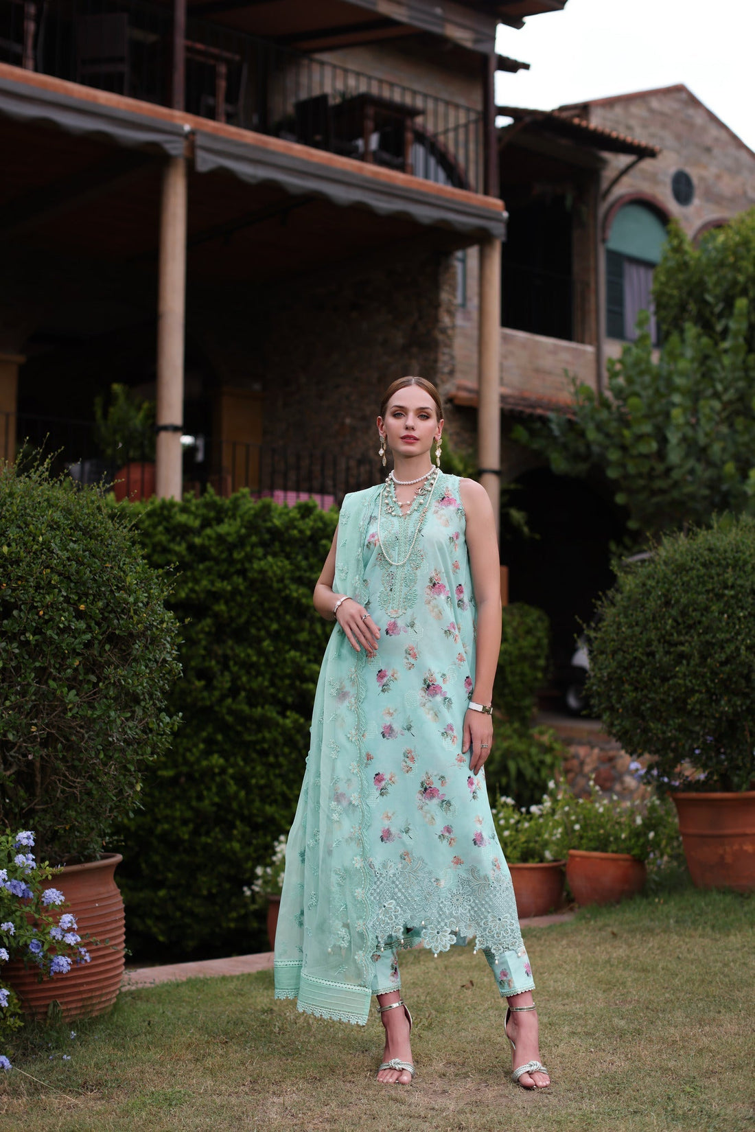 Noor by Saadia Asad | Eid Luxe Printkari 24 | D5 by Noor by Saadia Asad - Designer Dress - Type: Luxury - Available at Sana Yasir - 100% Original