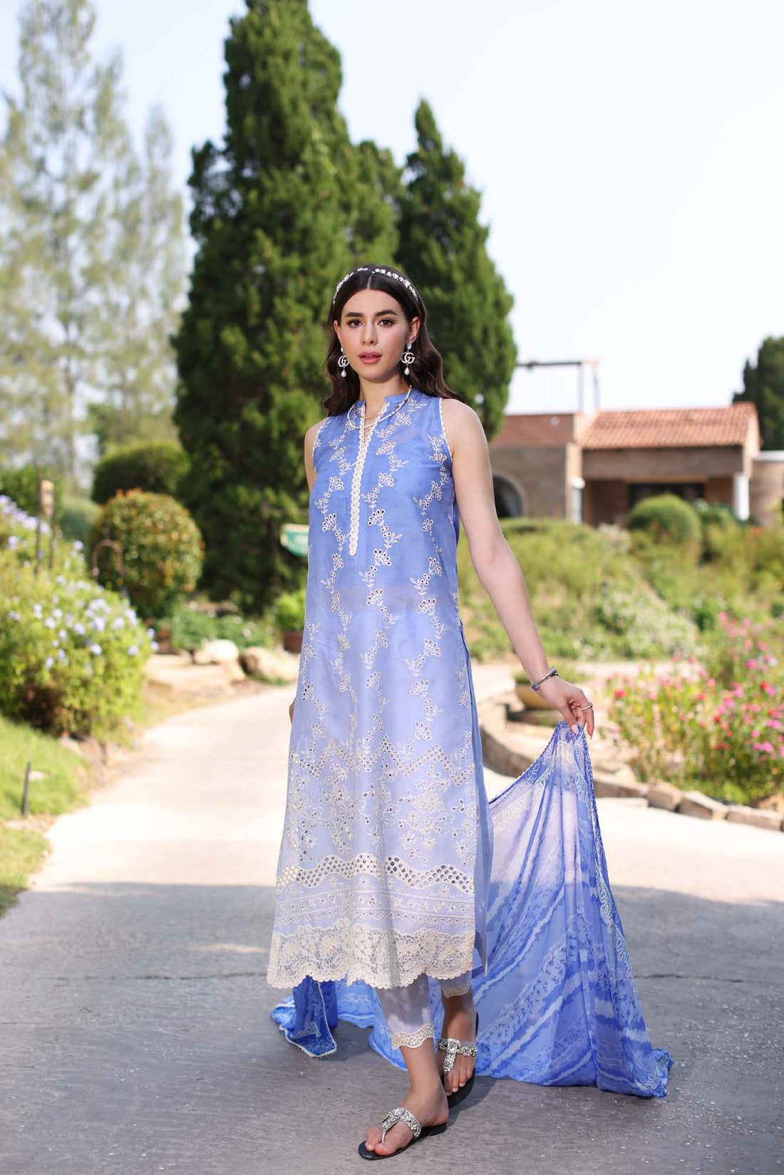 Noor by Saadia Asad | Eid Luxe Printkari 24 | D8 by Noor by Saadia Asad - Designer Dress - Type: Luxury - Available at Sana Yasir - 100% Original