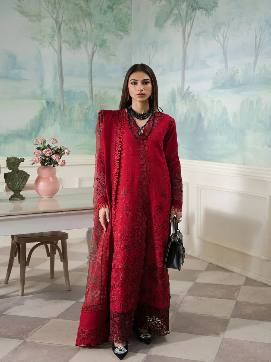 Maryum Hussain | Laani Luxury Pret | Ruby by Maryam Hussain - Designer Dress - Type: Luxury - Available at Sana Yasir - 100% Original