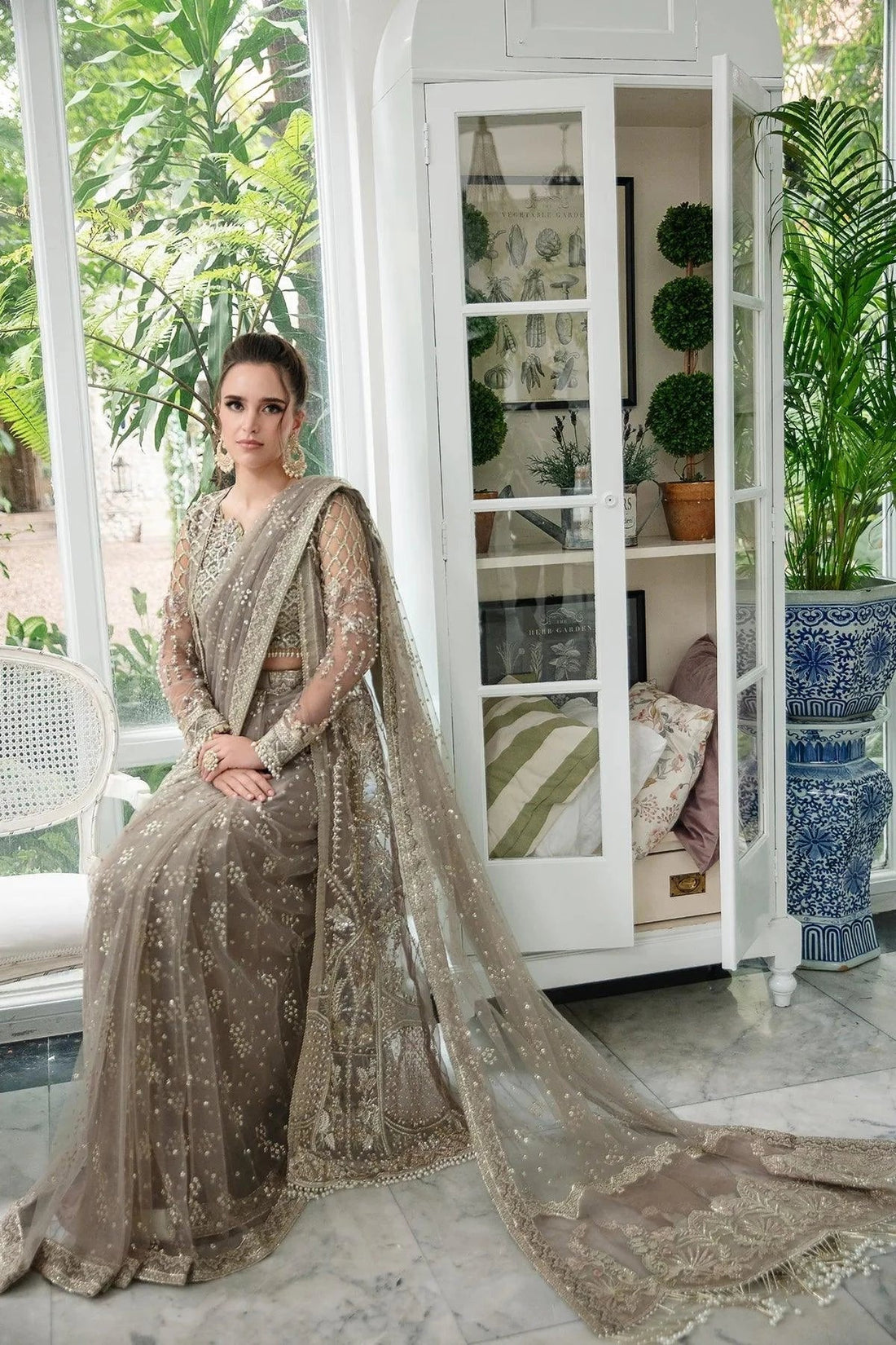 AJR Couture | Alif Luxury Wedding Formals 23 | Azalea by AJR Couture - Designer Dress - Type: Bridal - Available at Sana Yasir - 100% Original