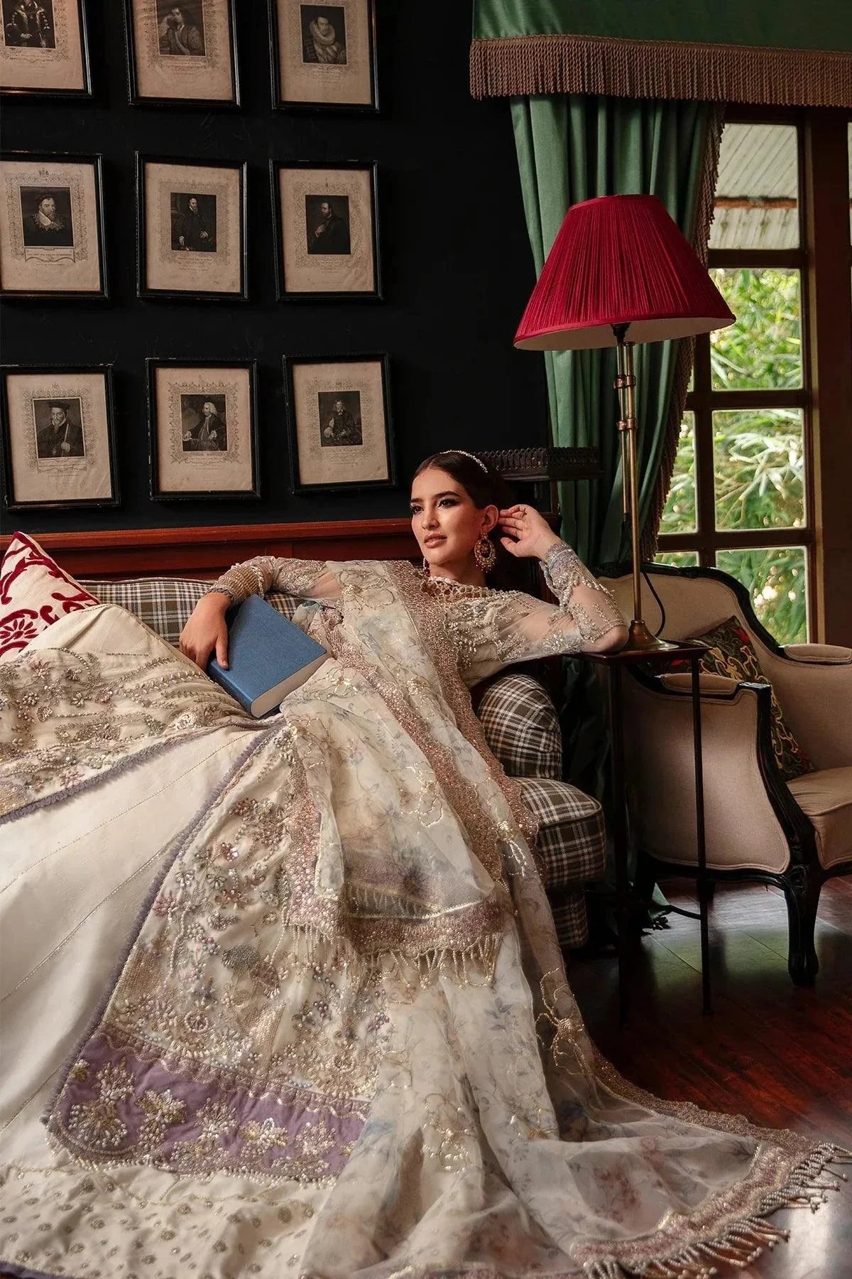 AJR Couture | Alif Luxury Wedding Formals 23 | Jewel by AJR Couture - Designer Dress - Type: Bridal - Available at Sana Yasir - 100% Original