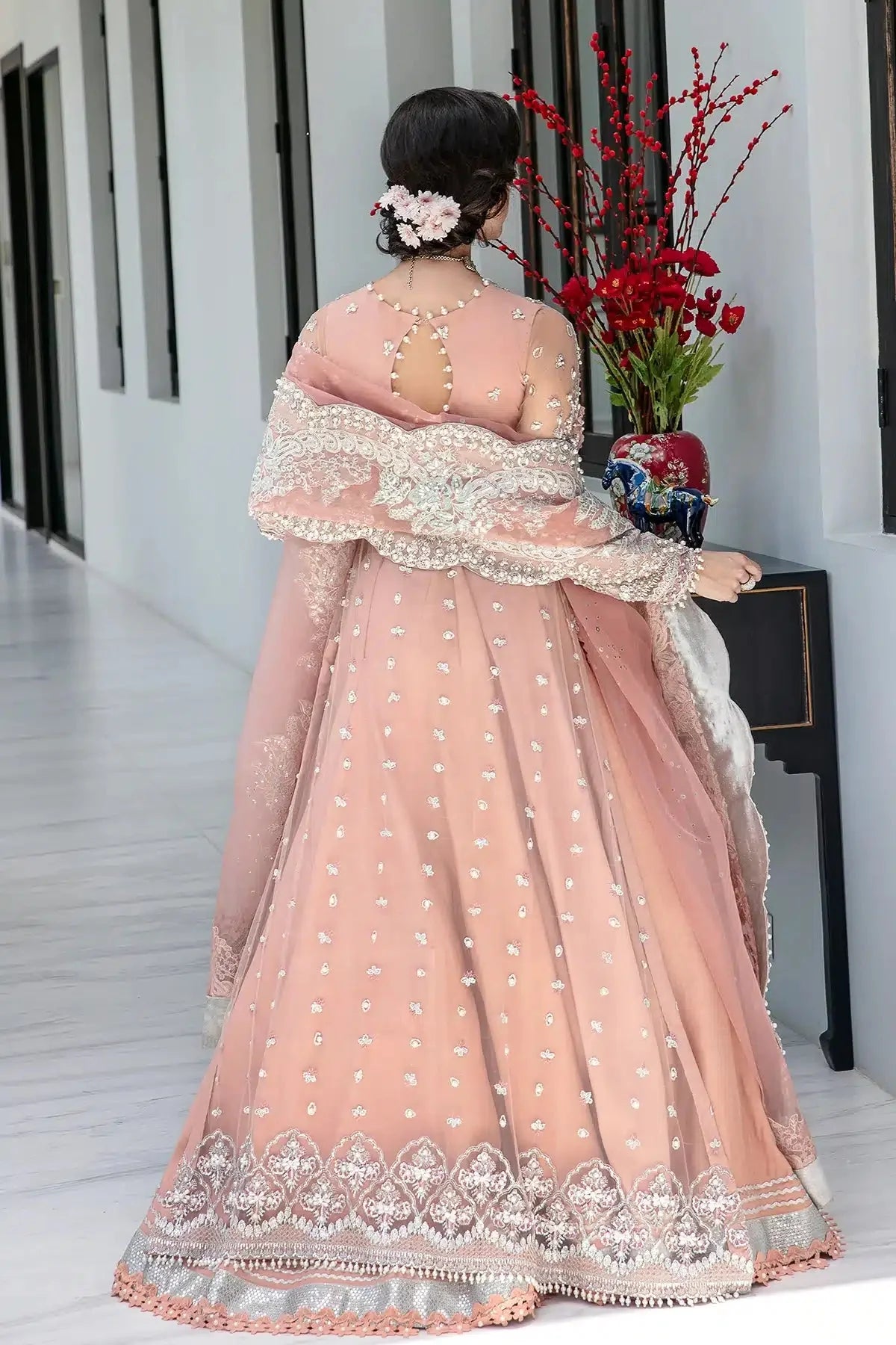 AJR Couture | Bridal Couture'23 | Evangeline by AJR Couture - Designer Dress - Type: Bridal - Available at Sana Yasir - 100% Original