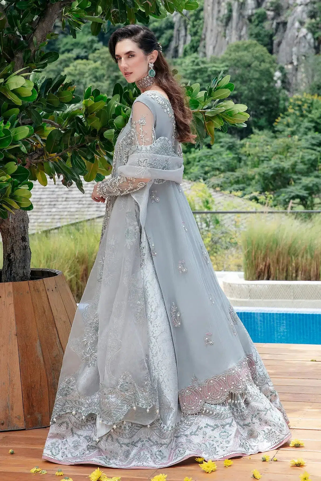 AJR Couture | Bridal Couture'23 | Ophelia by AJR Couture - Designer Dress - Type: Bridal - Available at Sana Yasir - 100% Original