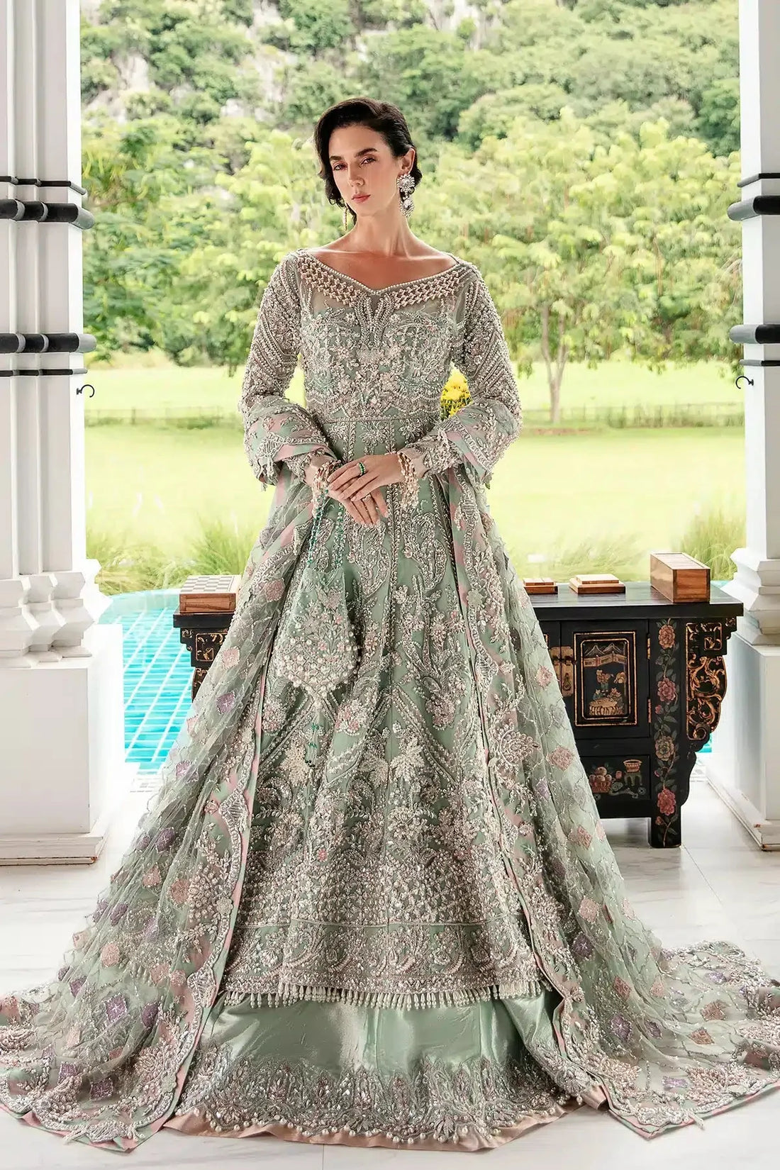 AJR Couture | Bridal Couture'23 | Seraphina by AJR Couture - Designer Dress - Type: Bridal - Available at Sana Yasir - 100% Original