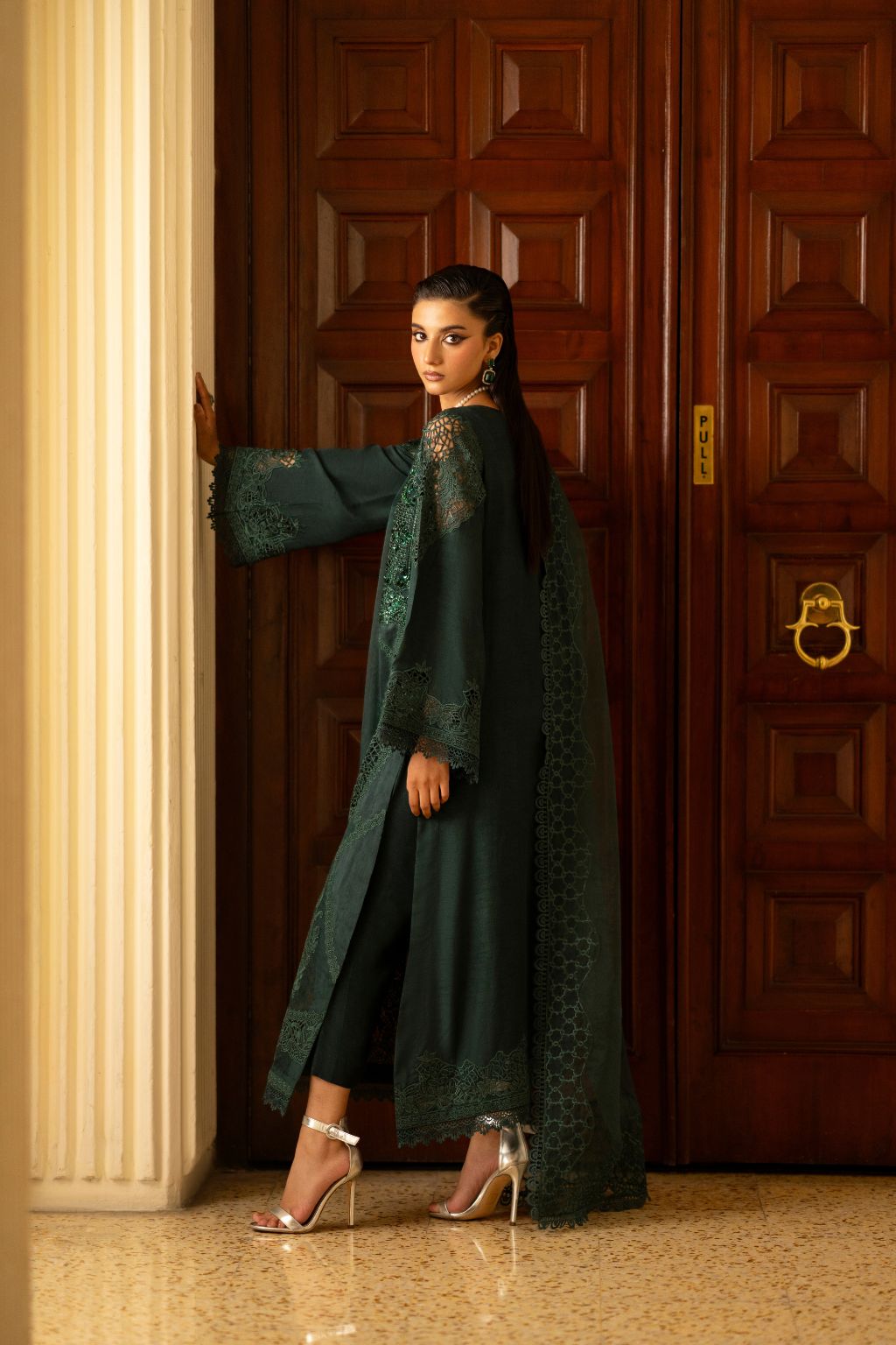 AJR Couture | Cutwork Edit 24 | SYDNEY by AJR Couture - Designer Dress - Type: Ladies Clothes - Available at Sana Yasir - 100% Original