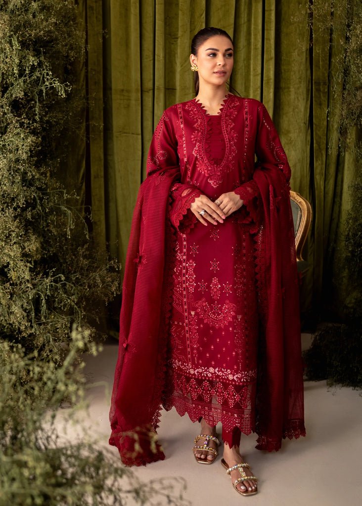 Aabyaan | Apana Luxury Eid Collection | GUL MEENA (AL-02) by Aabyaan - Designer Dress - Type: Luxury - Available at Sana Yasir - 100% Original