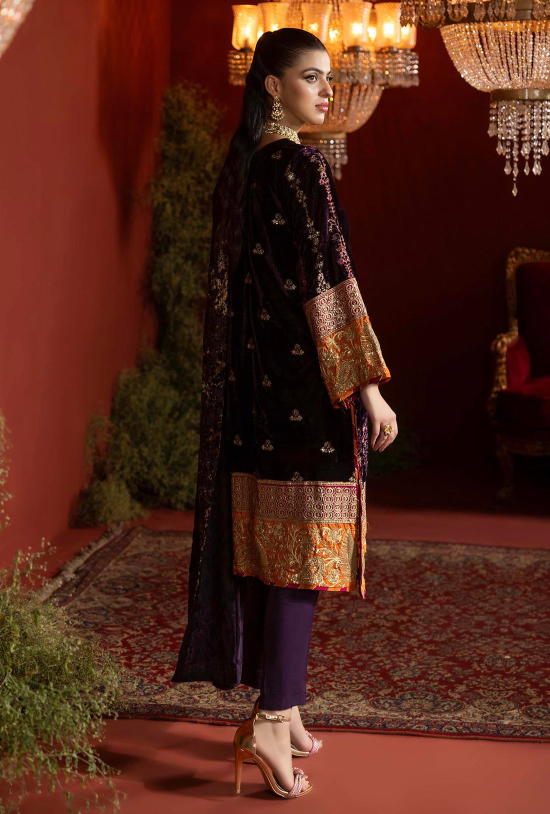 Adans Libas | Plachi Luxury Formals 24 | PLACHI 1419 by Adans Libas - Designer Dress - Type: Ladies Clothes - Available at Sana Yasir - 100% Original