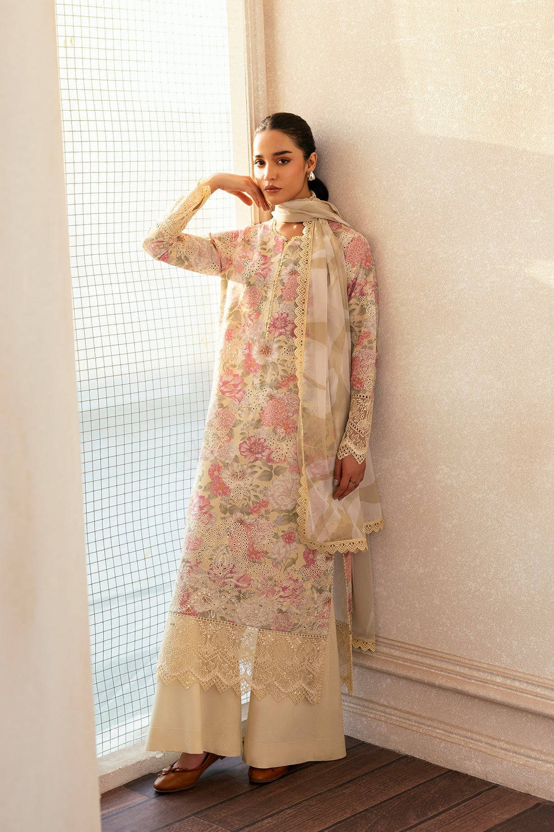 Afrozeh | Day Break | Glow Streaked by Afrozeh - Designer Dress - Type: Ladies Clothes - Available at Sana Yasir - 100% Original