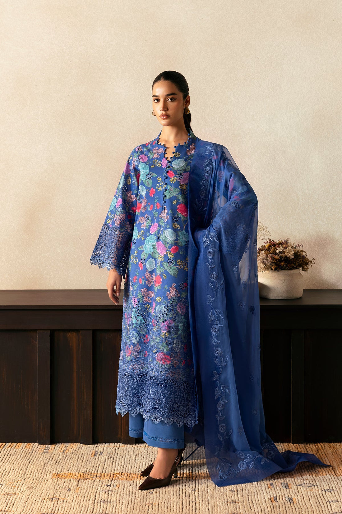 Afrozeh | Day Break | Mist Woven by Afrozeh - Designer Dress - Type: Ladies Clothes - Available at Sana Yasir - 100% Original