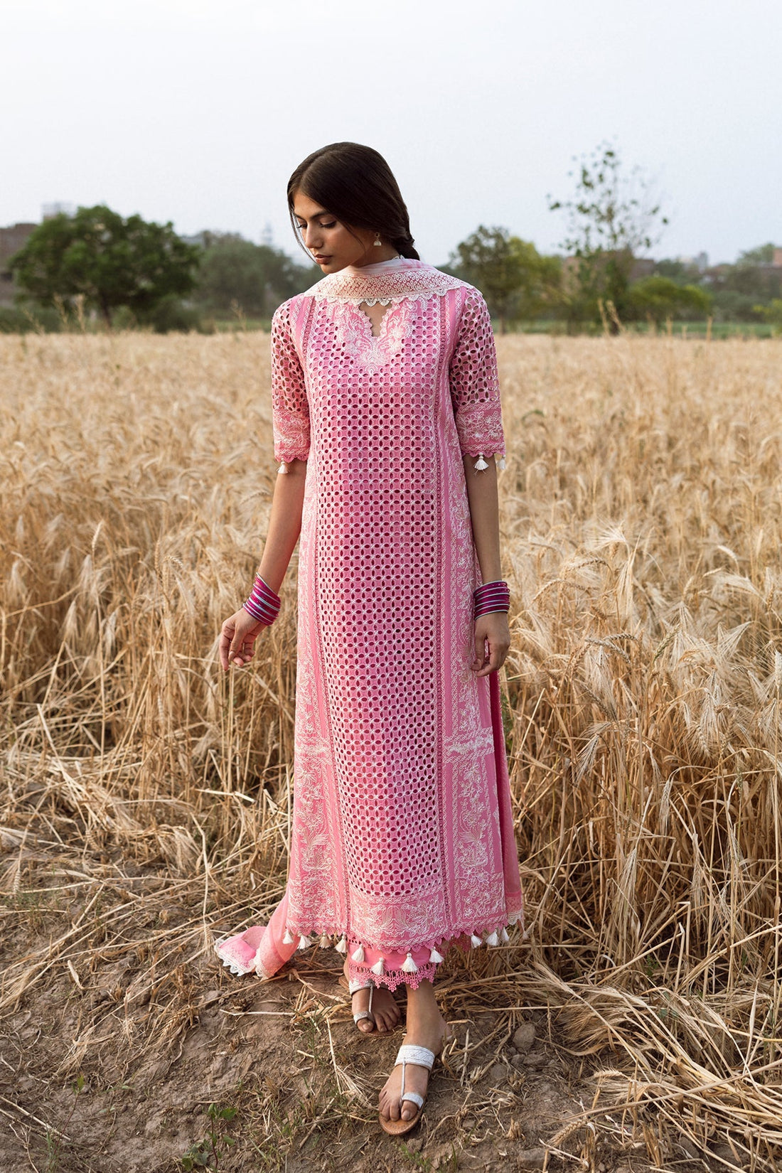 Afrozeh | Mulaqaat Lawn | Khwaab by Afrozeh - Designer Dress - Type: Ladies Clothes - Available at Sana Yasir - 100% Original