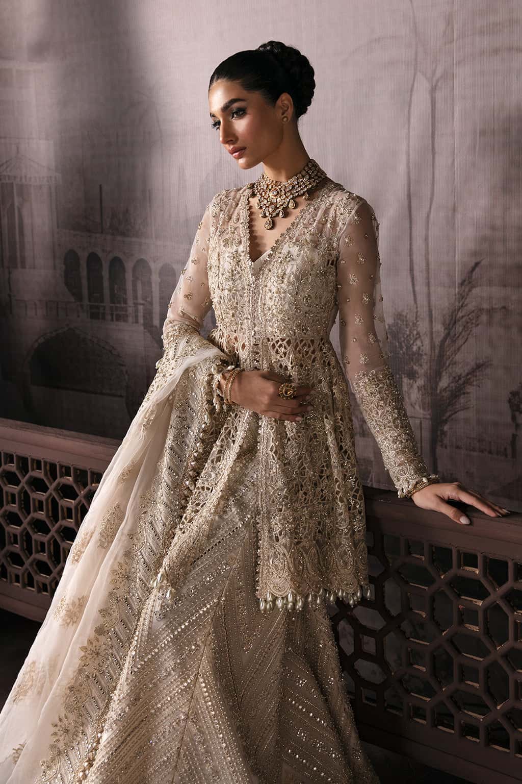 Afrozeh | The Brides 23 | Helena by Afrozeh - Designer Dress - Type: Clothing - Available at Sana Yasir - 100% Original
