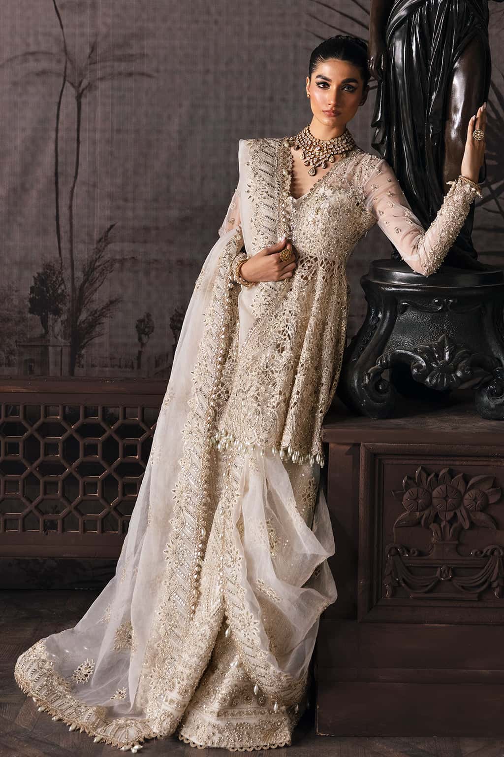 Afrozeh | The Brides 23 | Helena by Afrozeh - Designer Dress - Type: Clothing - Available at Sana Yasir - 100% Original