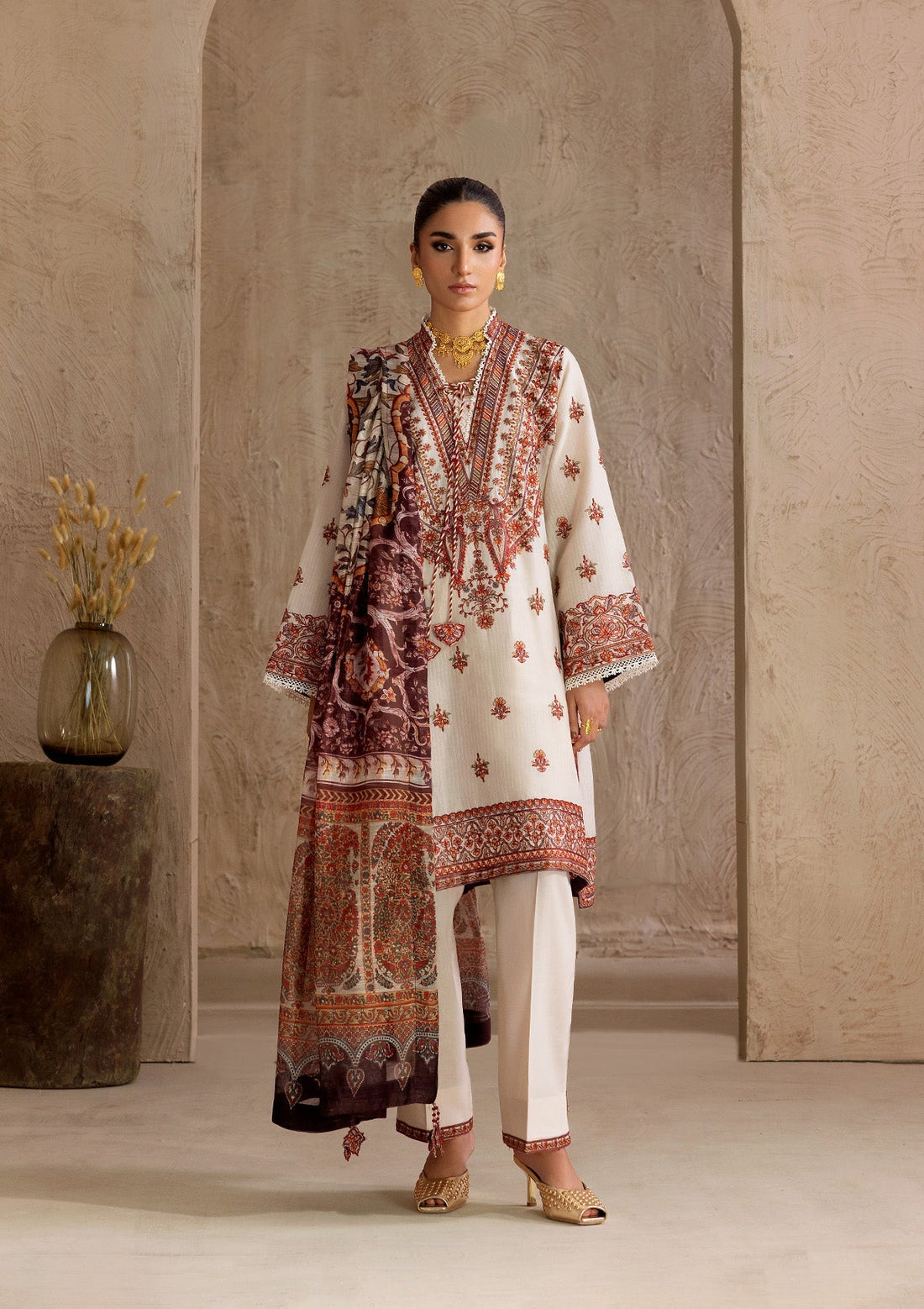 Aik Atelier | RTW 25 | LOOK 04 by Aik Atelier - Designer Dress - Type: Ladies Clothes - Available at Sana Yasir - 100% Original