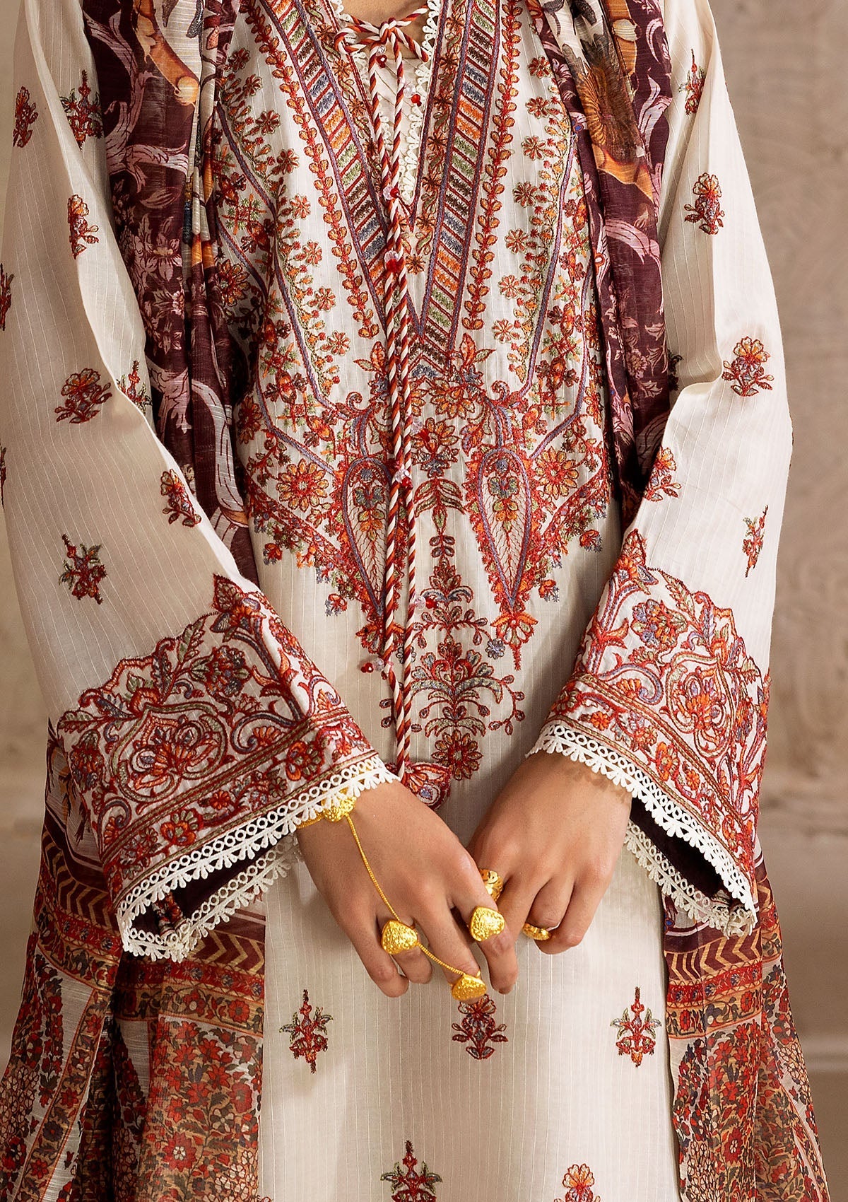 Aik Atelier | RTW 25 | LOOK 04 by Aik Atelier - Designer Dress - Type: Ladies Clothes - Available at Sana Yasir - 100% Original