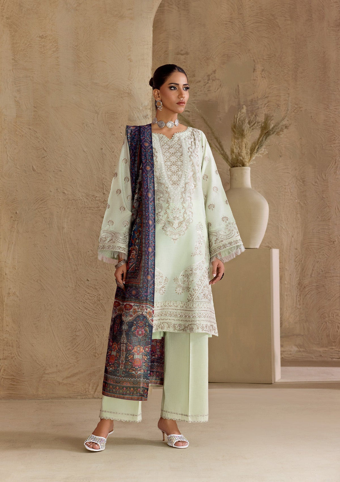 Aik Atelier | RTW 25 | LOOK 10 by Aik Atelier - Designer Dress - Type: Ladies Clothes - Available at Sana Yasir - 100% Original