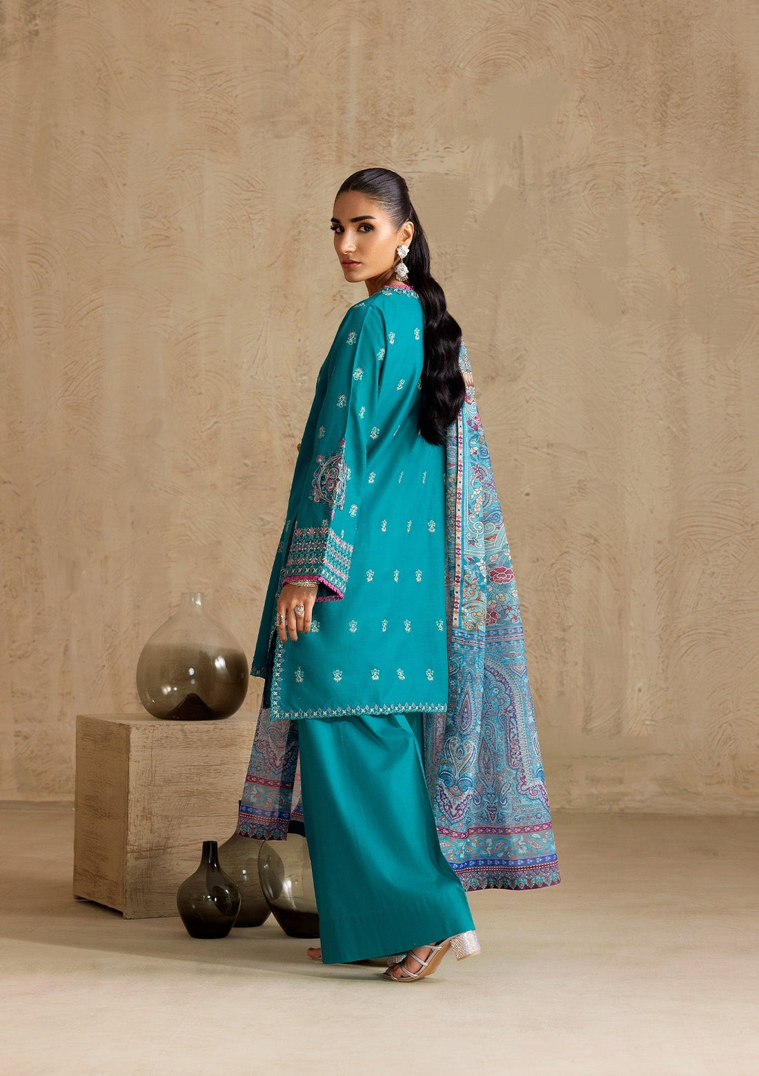 Aik Atelier | RTW 25 | LOOK 11 by Aik Atelier - Designer Dress - Type: Ladies Clothes - Available at Sana Yasir - 100% Original