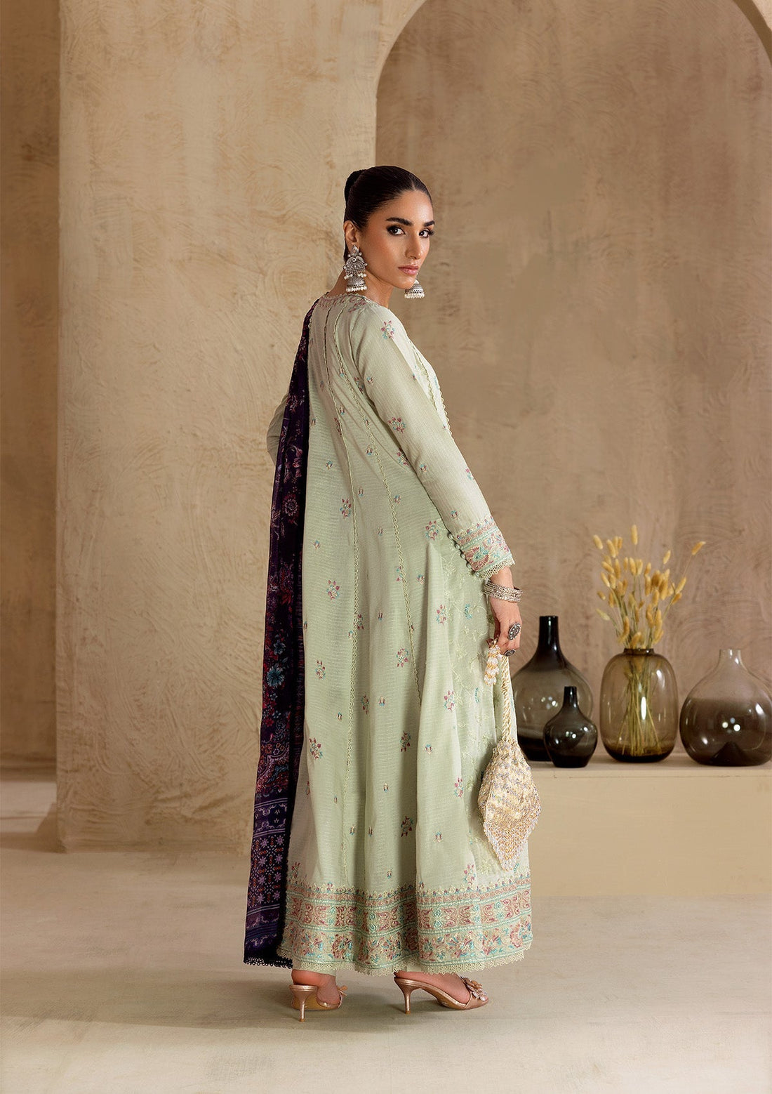 Aik Atelier | RTW 25 | LOOK 12 by Aik Atelier - Designer Dress - Type: Ladies Clothes - Available at Sana Yasir - 100% Original