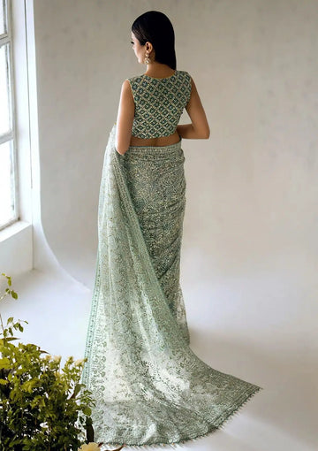 Aik Atelier | The Sari Edit | 01 by Aik Atelier - Designer Dress - Type: Formal - Available at Sana Yasir - 100% Original