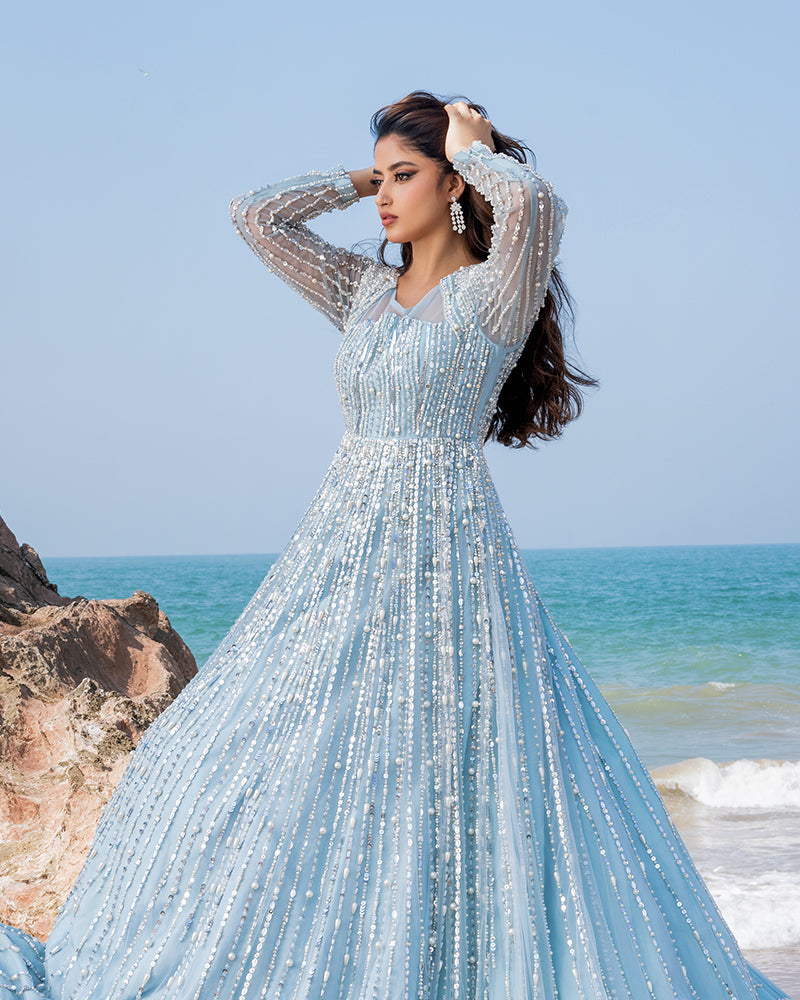 Ain | Aroosh Bridal Couture 24 | ELIZABETH by Ain - Designer Dress - Type: Bridal - Available at Sana Yasir - 100% Original