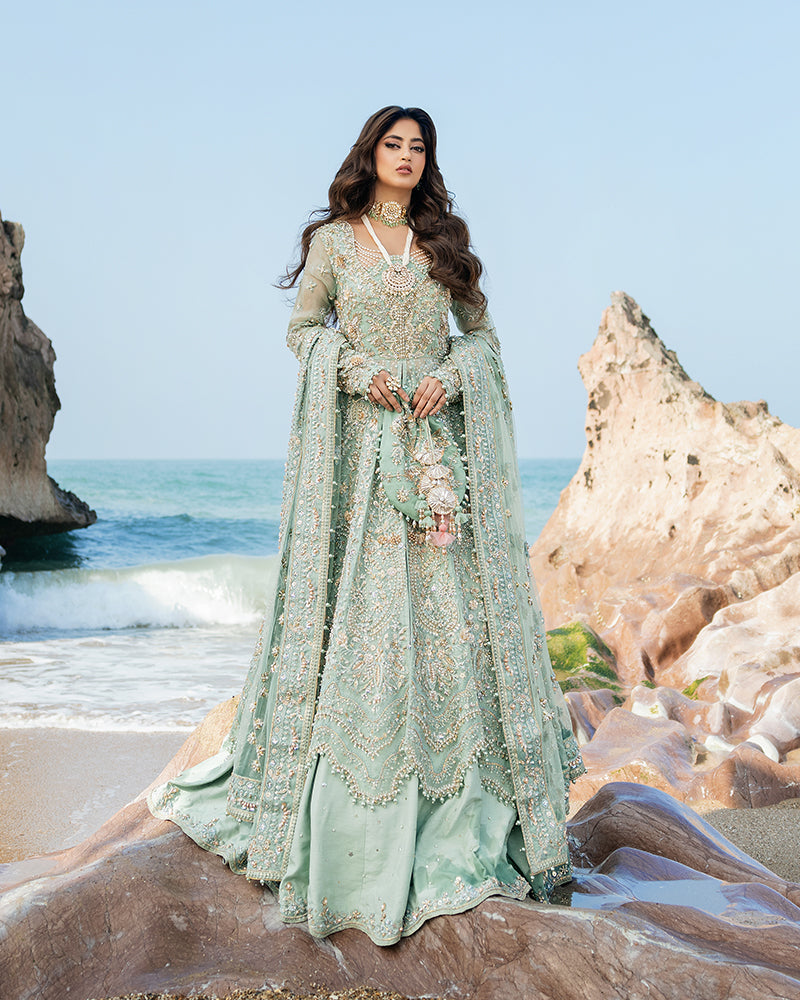 Ain | Aroosh Bridal Couture 24 | MISAQ by Ain - Designer Dress - Type: Bridal - Available at Sana Yasir - 100% Original