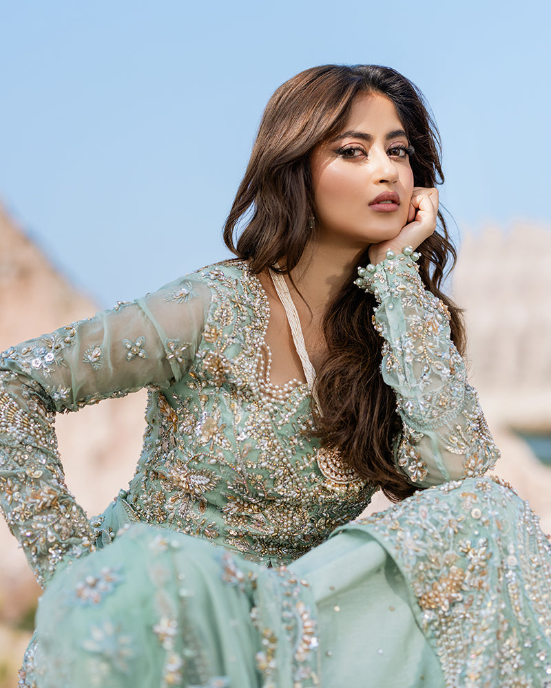 Ain | Aroosh Bridal Couture 24 | MISAQ by Ain - Designer Dress - Type: Bridal - Available at Sana Yasir - 100% Original