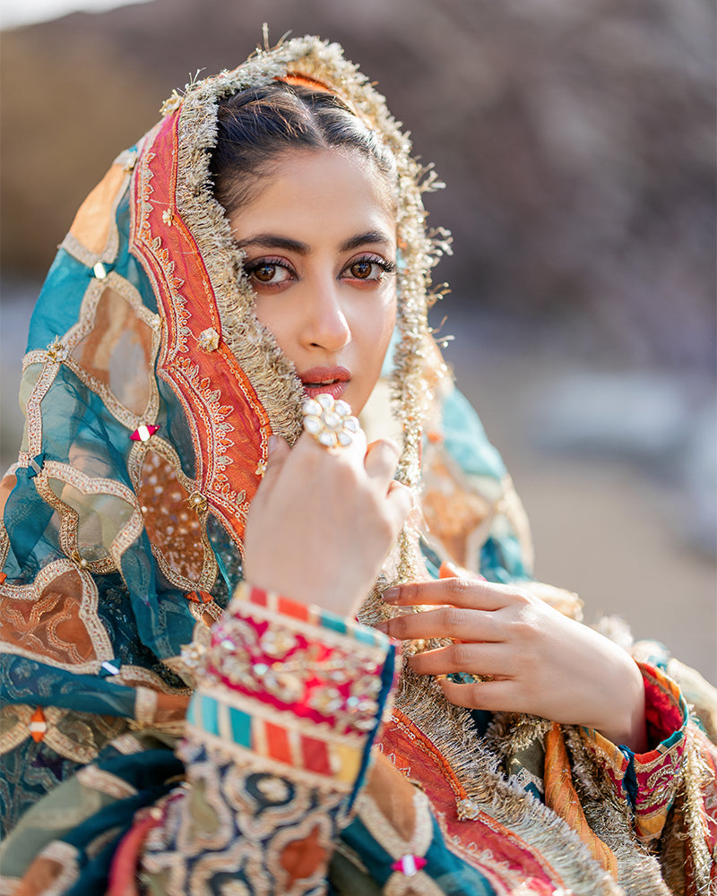 Ain | Aroosh Bridal Couture 24 | NAQSH by Ain - Designer Dress - Type: Bridal - Available at Sana Yasir - 100% Original