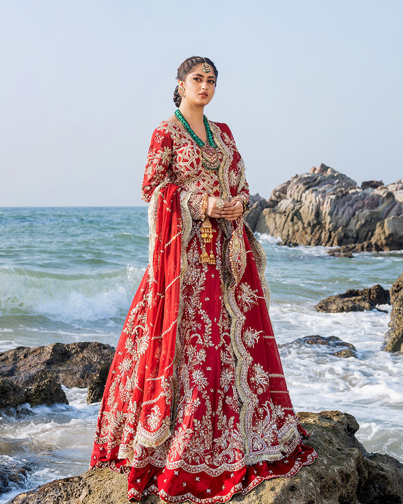 Ain | Aroosh Bridal Couture 24 | ZOHRA by Ain - Designer Dress - Type: Bridal - Available at Sana Yasir - 100% Original