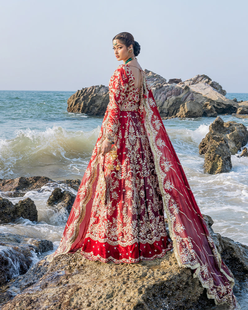 Ain | Aroosh Bridal Couture 24 | ZOHRA by Ain - Designer Dress - Type: Bridal - Available at Sana Yasir - 100% Original