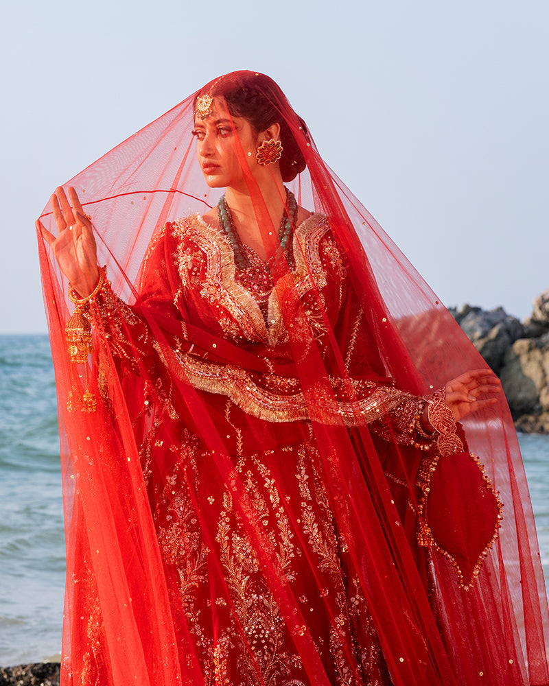 Ain | Aroosh Bridal Couture 24 | ZOHRA by Ain - Designer Dress - Type: Bridal - Available at Sana Yasir - 100% Original