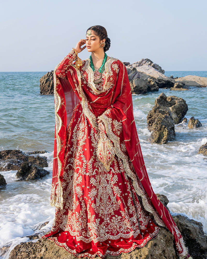 Ain | Aroosh Bridal Couture 24 | ZOHRA by Ain - Designer Dress - Type: Bridal - Available at Sana Yasir - 100% Original