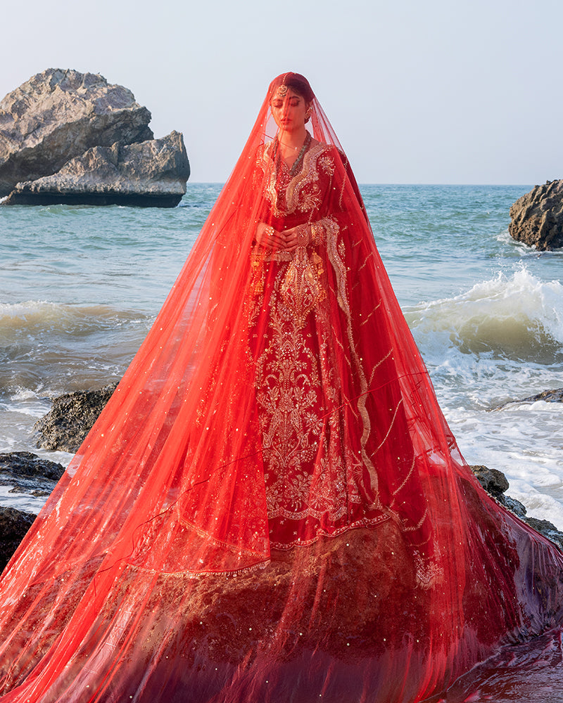 Ain | Aroosh Bridal Couture 24 | ZOHRA by Ain - Designer Dress - Type: Bridal - Available at Sana Yasir - 100% Original
