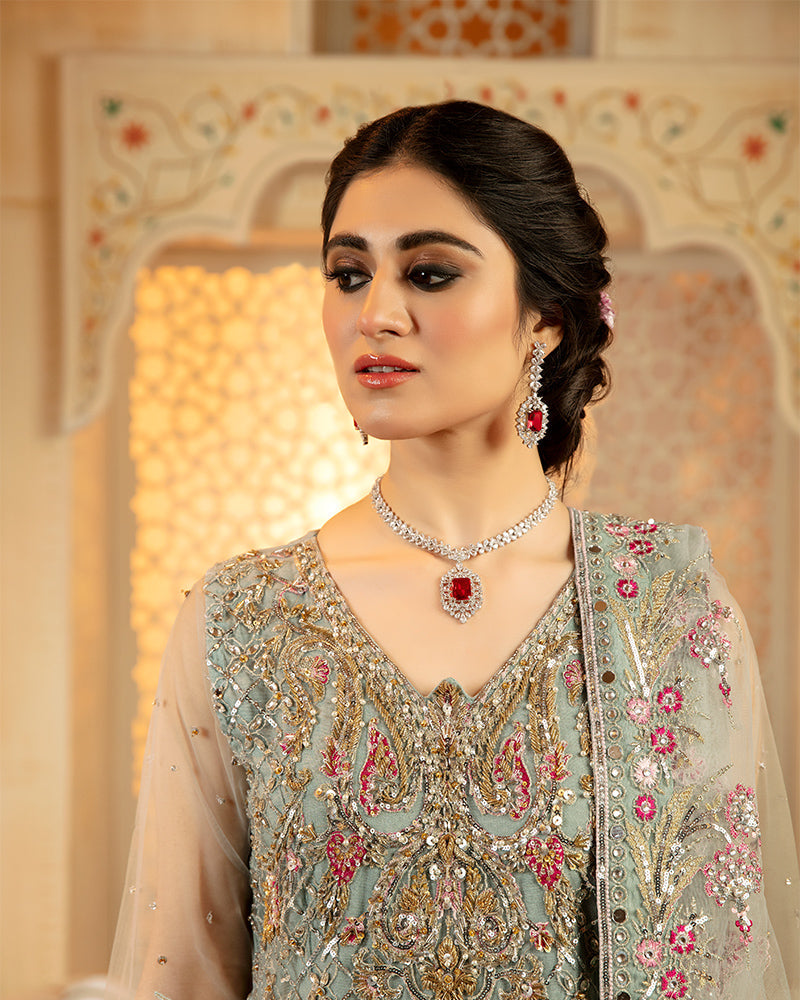 Ain | Aroosh Wedding Edition | AR-23 by Ain - Designer Dress - Type: Bridal - Available at Sana Yasir - 100% Original