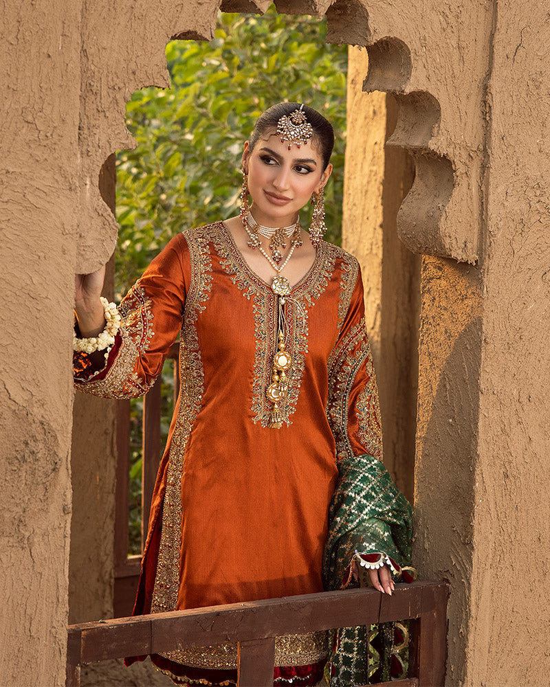 Ain | Aroosh Wedding Edition | AR-83 by Ain - Designer Dress - Type: Bridal - Available at Sana Yasir - 100% Original