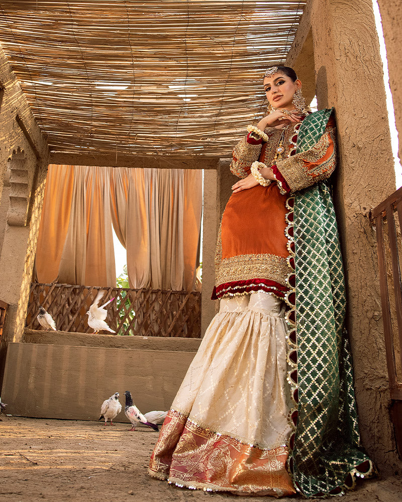 Ain | Aroosh Wedding Edition | AR-83 by Ain - Designer Dress - Type: Bridal - Available at Sana Yasir - 100% Original