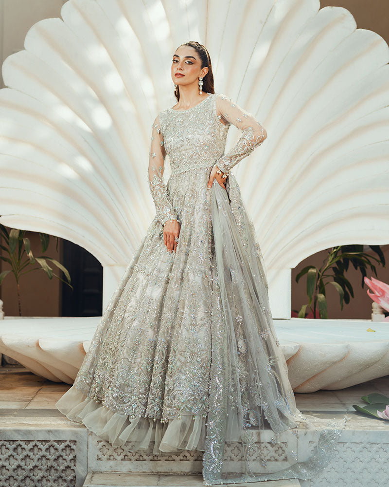 Ain | Naulakha Wedding Festive 24 | AR-138 CRYSTAL by Ain - Designer Dress - Type: Ladies Clothes - Available at Sana Yasir - 100% Original