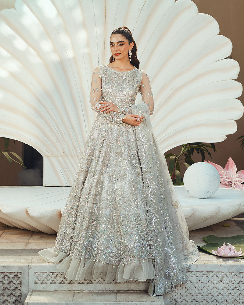 Ain | Naulakha Wedding Festive 24 | AR-138 CRYSTAL by Ain - Designer Dress - Type: Ladies Clothes - Available at Sana Yasir - 100% Original